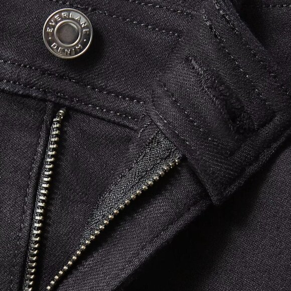 NWT Everlane The Way-High Clean Front Skinny Jean in Black - Size 30 - Picture 12 of 16